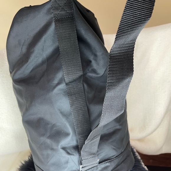 Prada Black Luna Rossa Shoulder Duffle/Bucket Bag - Picture 7 of 8